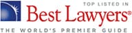 Top listed in Best Lawyers, the world's premier guide
